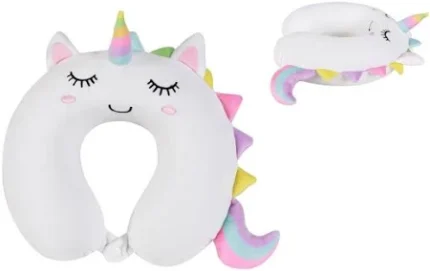 cuscino da viaggio unicorno