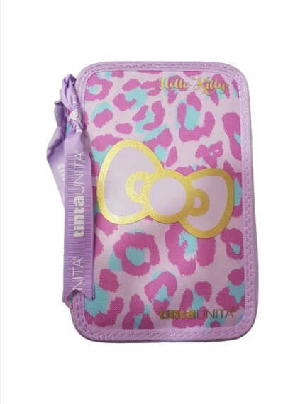 astuccio 3 zip hello kitty