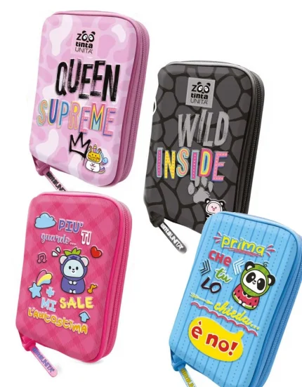 astuccio one time tinta unita zoo