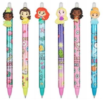 penna cancellabile blu princess