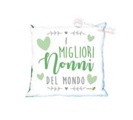 cuscino verde