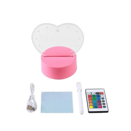 lampada lavagna luminosa love